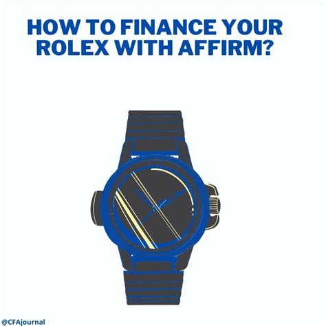 buy rolex with affirm pay|no credit check rolex financing.